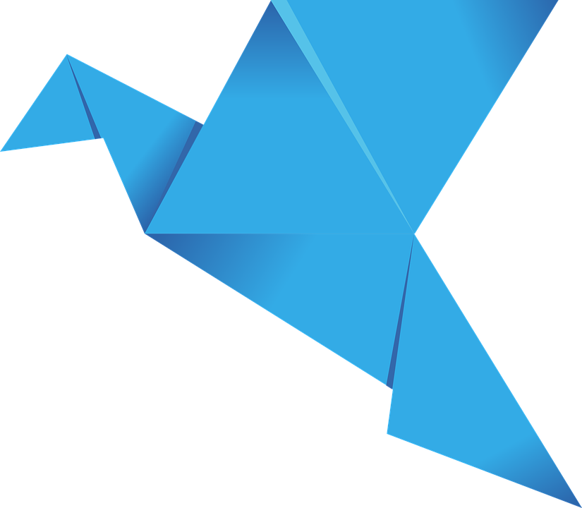 Origami Crane (825x720), Png Download