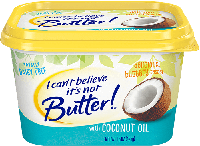 Coconut Oil - Cant Believe Its Not Butter Coconut Oil Upc (700x511), Png Download
