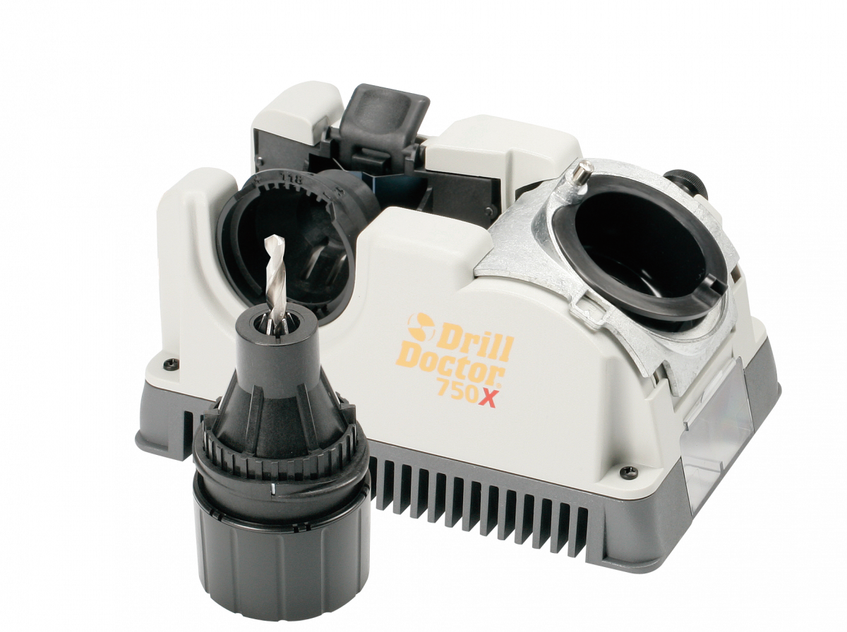 Drill Doctor 750 Brings Dull Bits Back To Life In Just - Drill Doctor Drill Bit Sharpener 750x (1200x896), Png Download