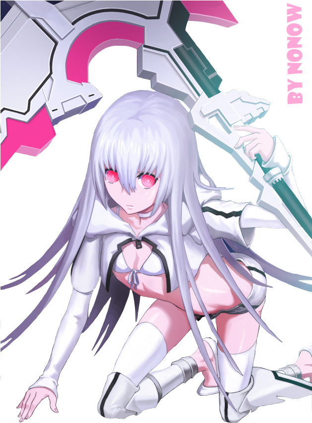 White Rock Shooter Black Rock Shooter, Vocaloid - Black Rock Shooter (628x888), Png Download