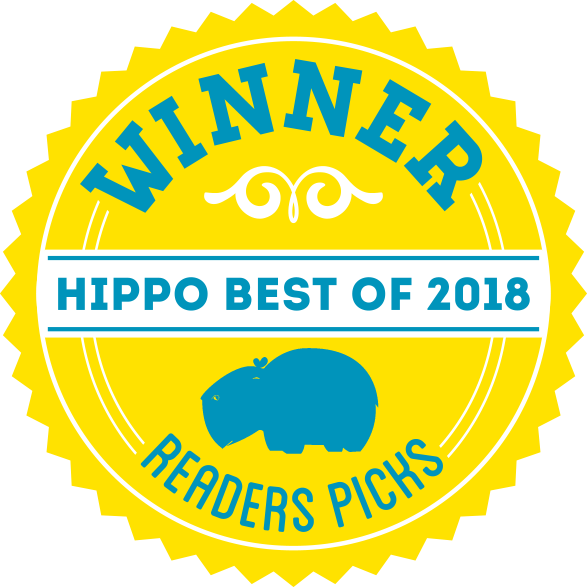 2018 Winner Badge Yellow - Budapest (587x587), Png Download