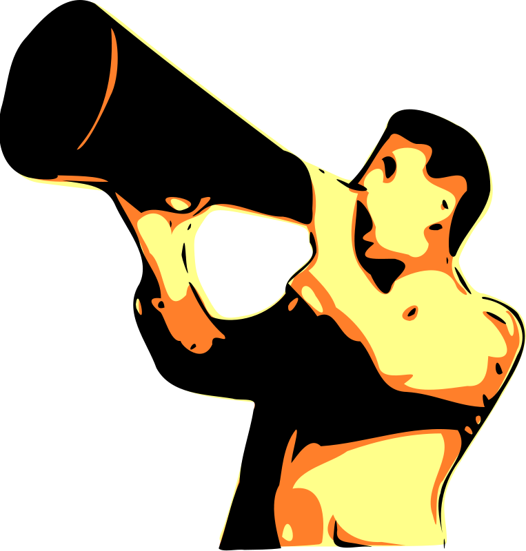 Banner Transparent Download A Female Boss At Male Employee - Clip Art (763x800), Png Download