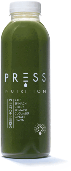 Press London Greenhouse 3 Cold Pressed Juice - Press Juice London (630x630), Png Download