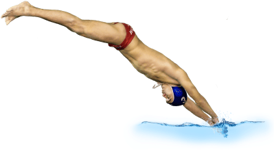 Swimming Dive - People Swimming Png (400x400), Png Download