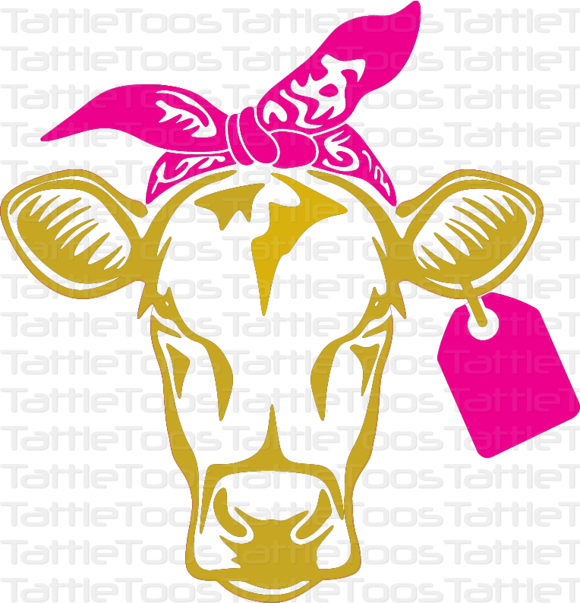 Bandcowtf 2agold - Cattle (580x603), Png Download