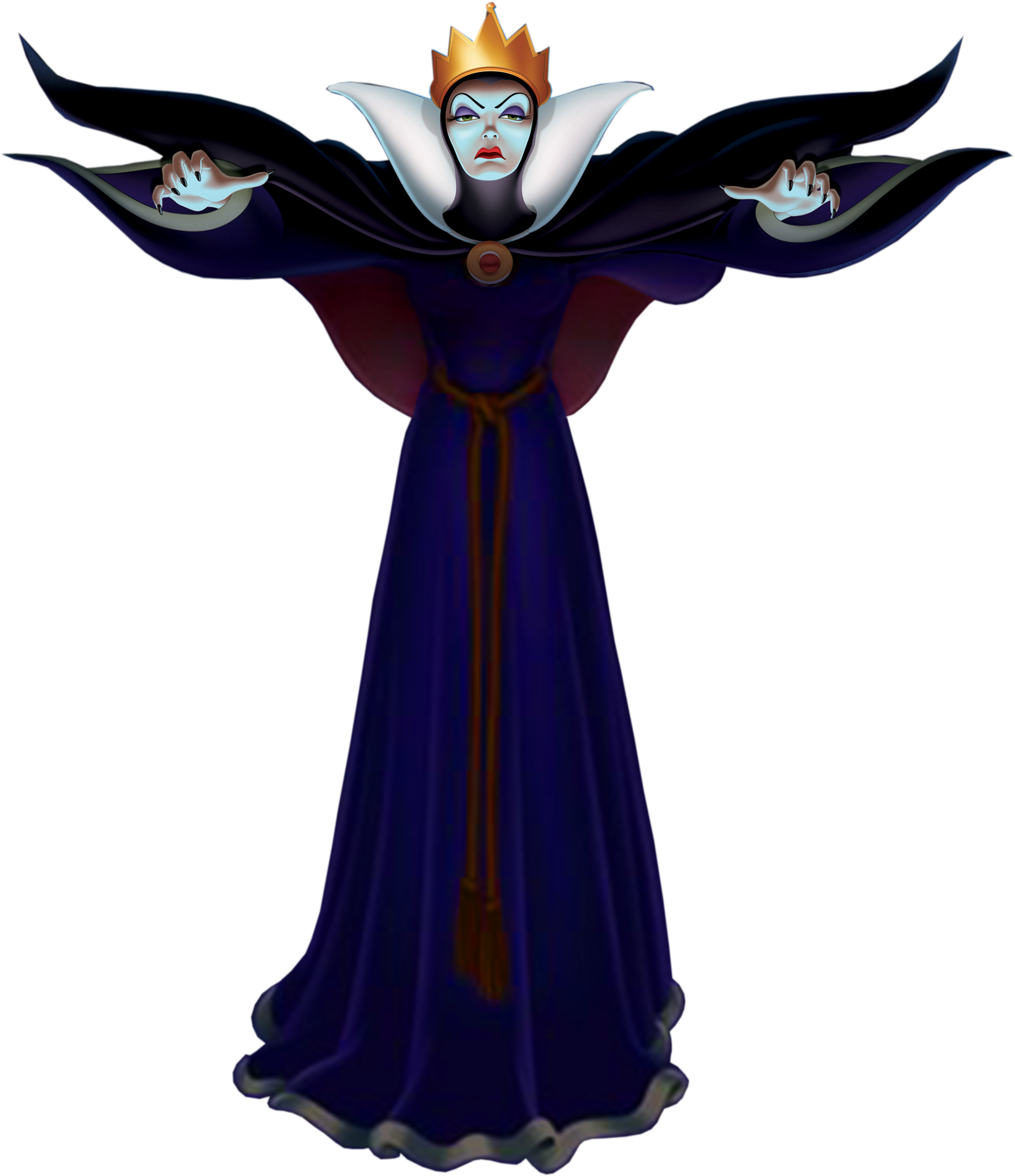 Evil Queen Png Transparent Image - White And The Seven Dwarfs (2000x2300), Png Download