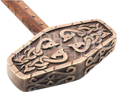 Thor's Hammer - Historical Thor's Hammer (500x500), Png Download