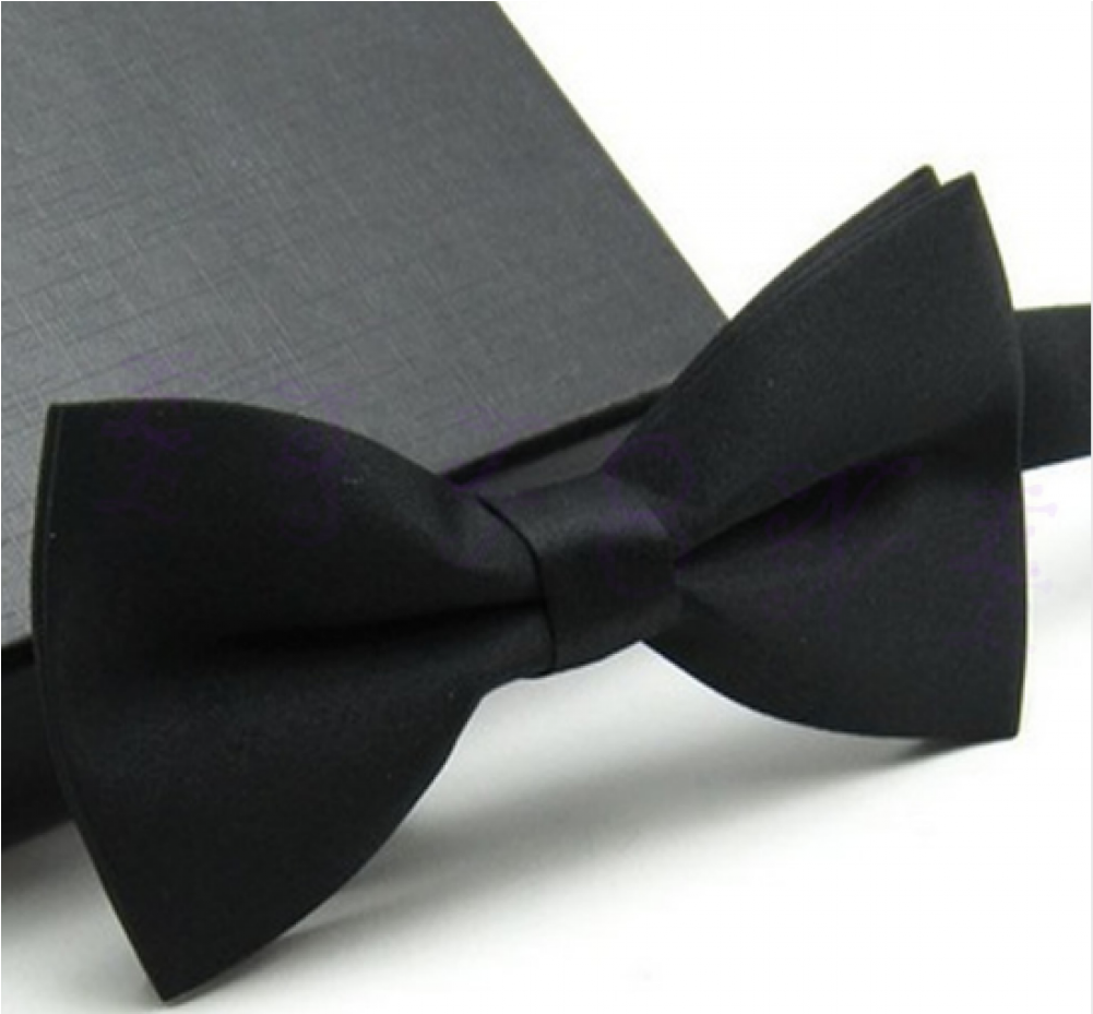 Men Classic Wedding Bowtie Necktie Blue Novelty Tuxedo (1000x1500), Png Download
