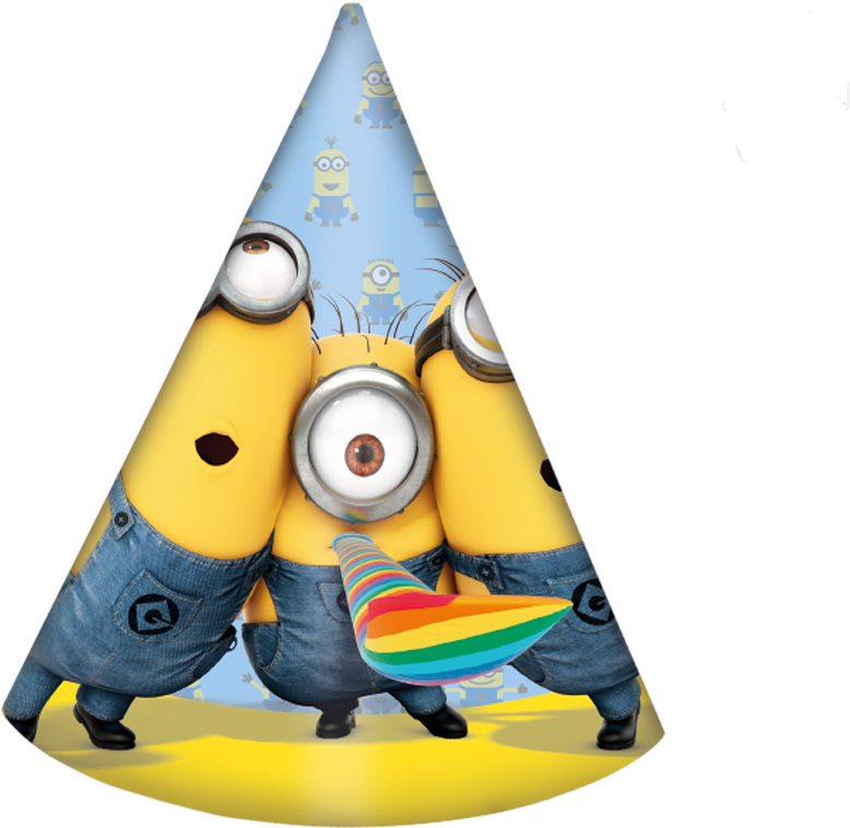 Despicable Me Happy Birthday Foil Balloon (1000x800), Png Download