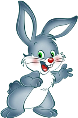 Nice Pictures Of Jungle Animals Cartoon Bunny Rabbits - Bunny Cartoon Png (400x400), Png Download