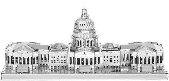 Metal Earth Architect - Us Capitol Metal Earth (600x296), Png Download