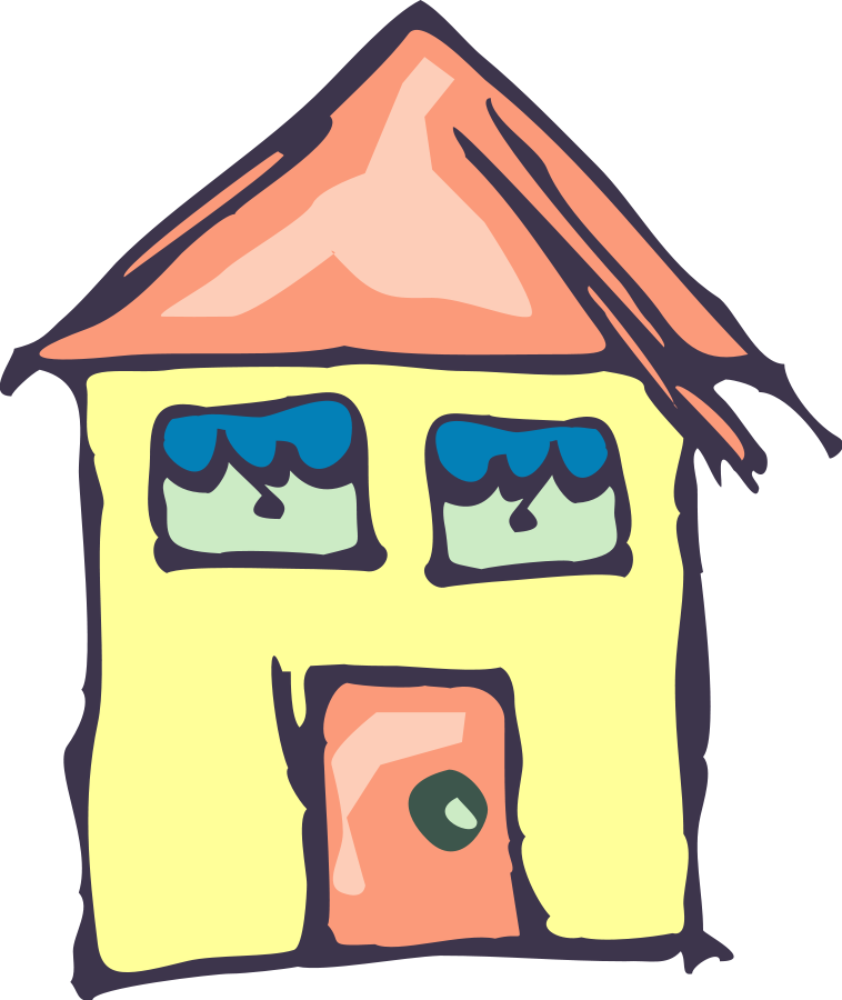 Church Building Clipart At Getdrawings - House Drawing Transparent Png (758x900), Png Download