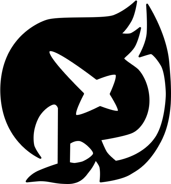 Raven Tail Symbol - Fairy Tail Dark Guild Logo (595x595), Png Download