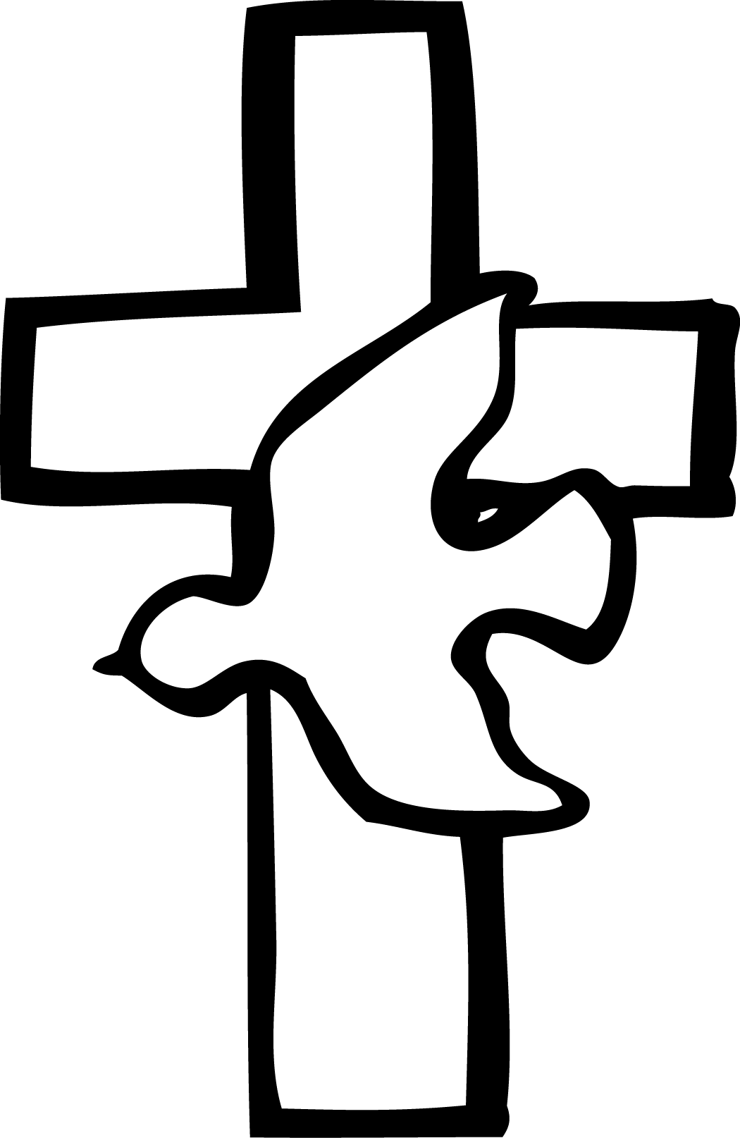 Download HD Religious Cross Clipart Religious Clipart Clipartcow - Catholic  Clipart Transparent PNG Image - NicePNG.com, image size:1050x1614