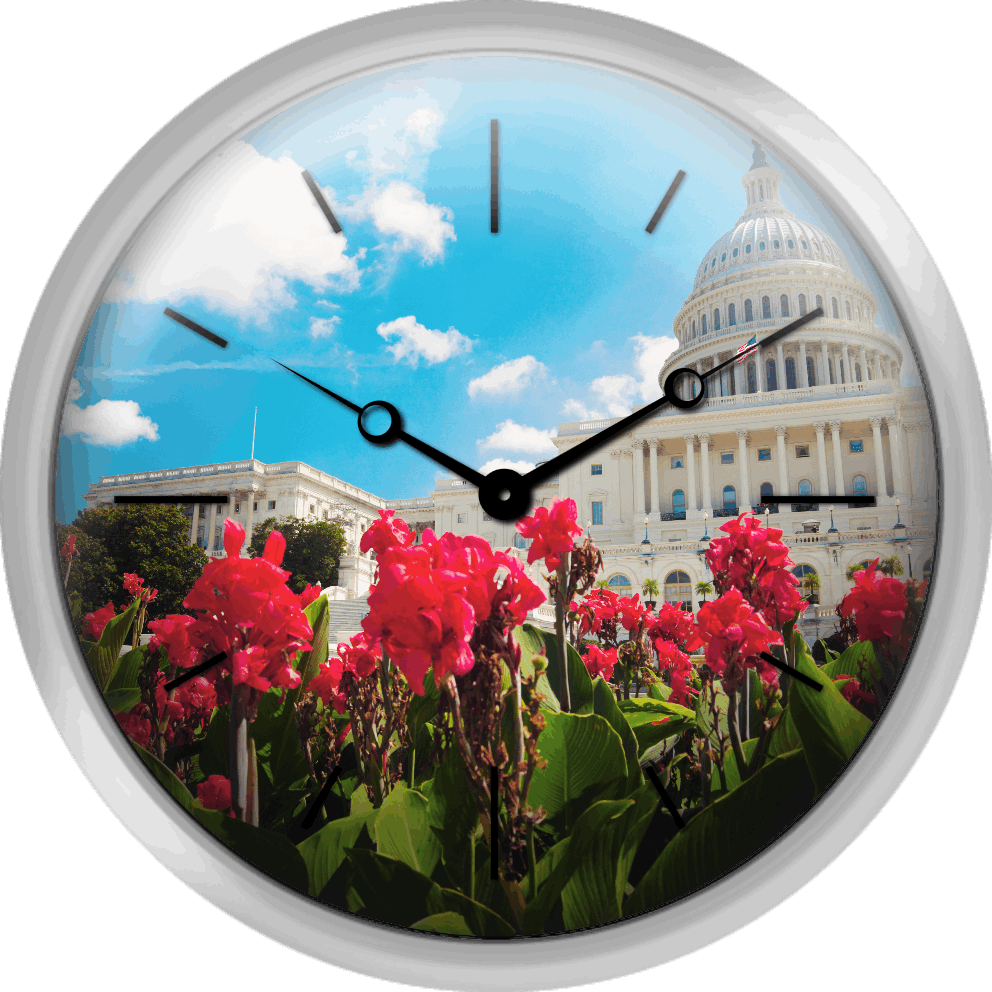 Usa Columbia Washington Dc Capitol Building - America Calendars By Tf Publishing - America 2018 Wall (992x992), Png Download