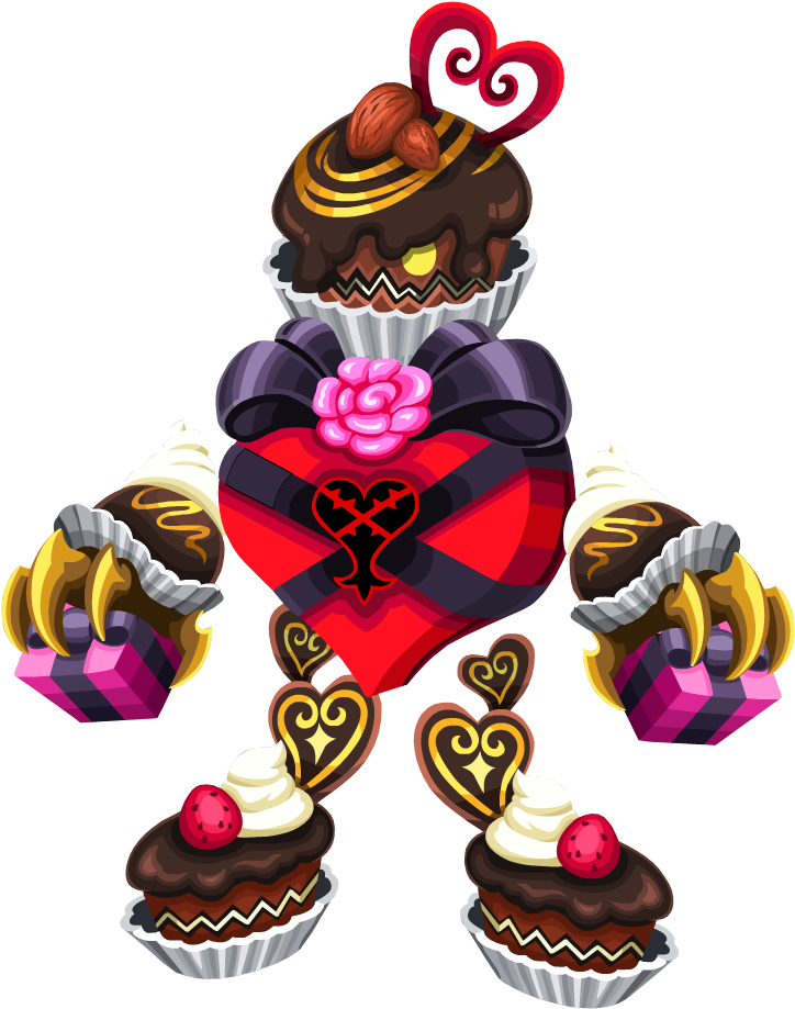 Cruel Sweets - Kingdom Hearts Union X Heartless (846x998), Png Download
