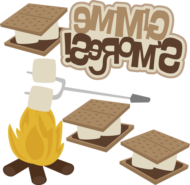 Download Free Printable Clipart And Coloring Pages - S'more (648x631), Png Download