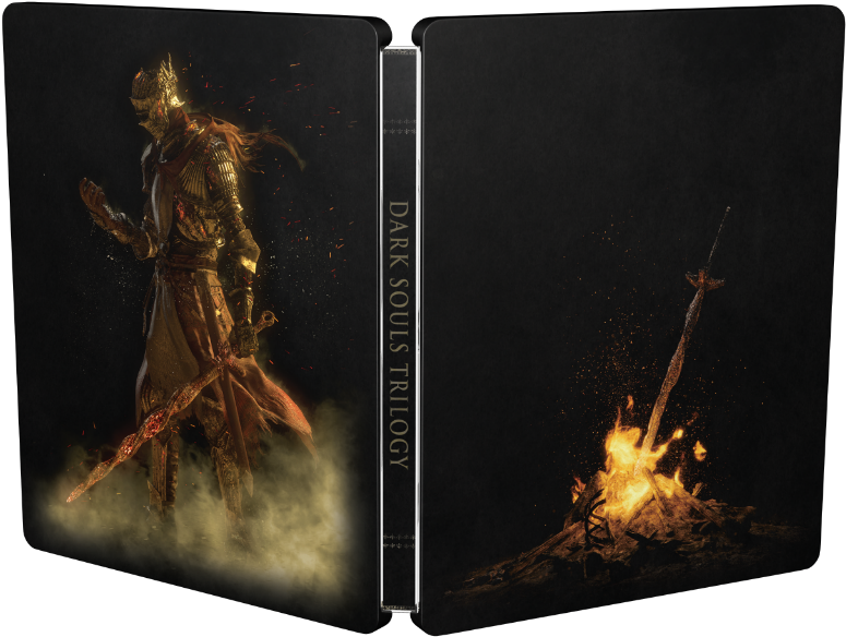 Bandai Namco Says The Physical Collection Will Be A - Dark Souls Trilogy Steelbook (1280x1280), Png Download