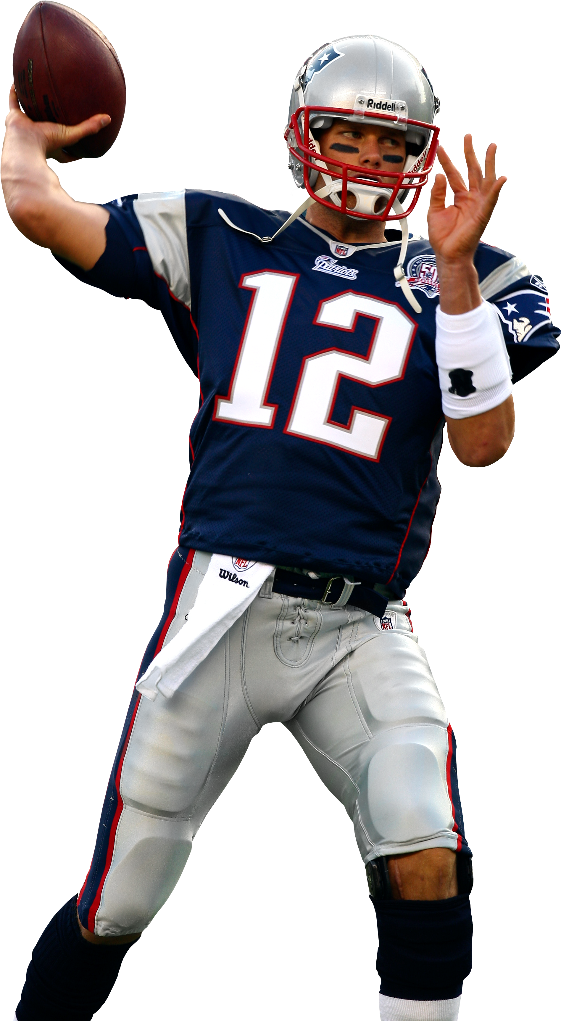 Charitybuzz Autographed Football Lot - Tom Brady New England Patriots Png (2014x3500), Png Download
