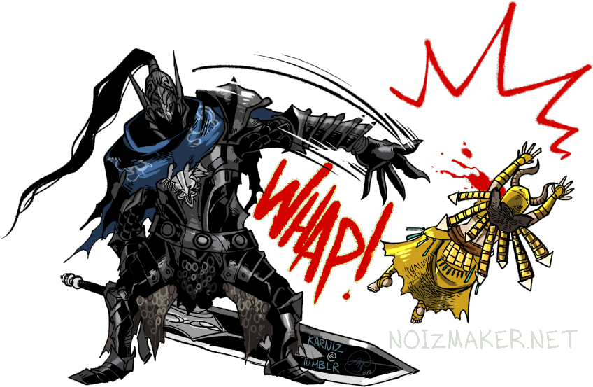 Noiz从akernet Umblr Dark Souls Dark Souls Ii Dark Souls - Dark Souls: Artorias Of The Abyss (900x602), Png Download