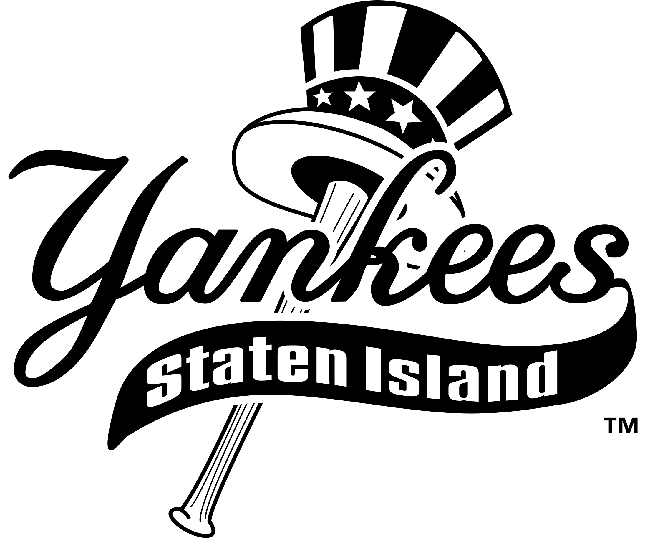 Staten Island Yankees Logo Png Transparent - Richmond County Bank Ballpark (2400x2400), Png Download