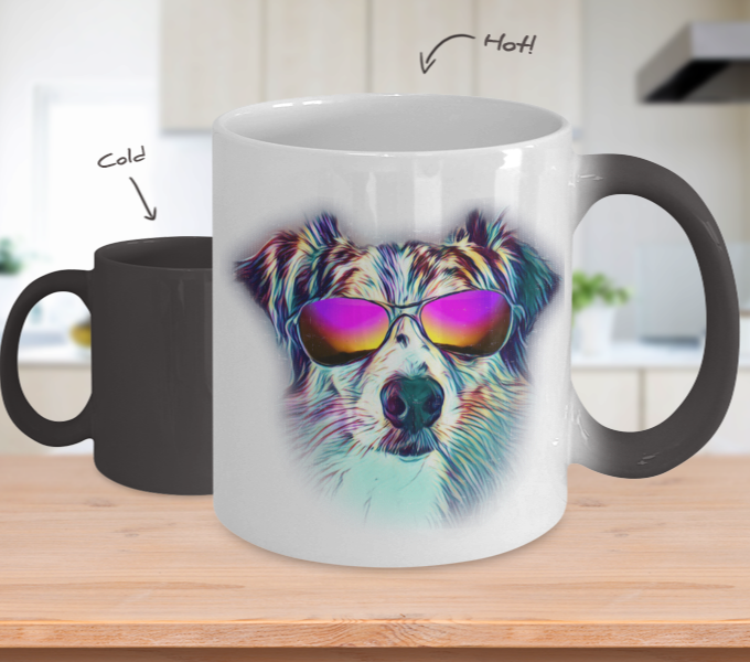 Australian Shepherd Mug - Thank You For Sweet Memories (680x600), Png Download