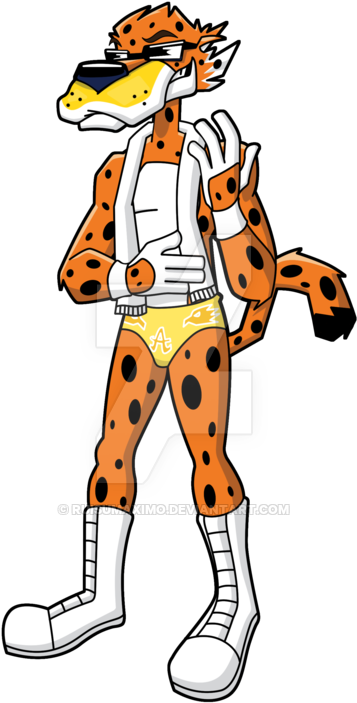 Png For Free Download On Mbtskoudsalg - Chester Cheetah Fan Art (400x735), Png Download