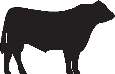 Cow Clipart Hereford Cow - Angus Bull Clip Art (400x400), Png Download
