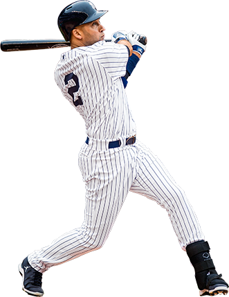 Exit Stage Center Derek Jeter Reflects On The Final - New York Yankees (331x429), Png Download