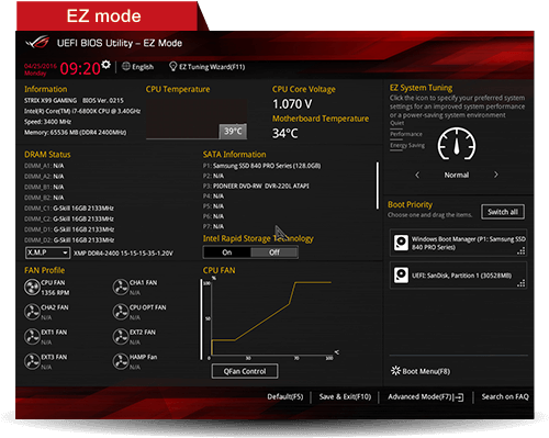 Crashfree Bios - Asus Strix X99 Bios (505x411), Png Download