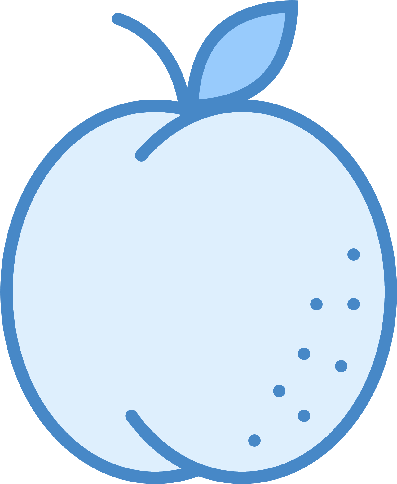 Apricot Icon - Circle (1600x1600), Png Download