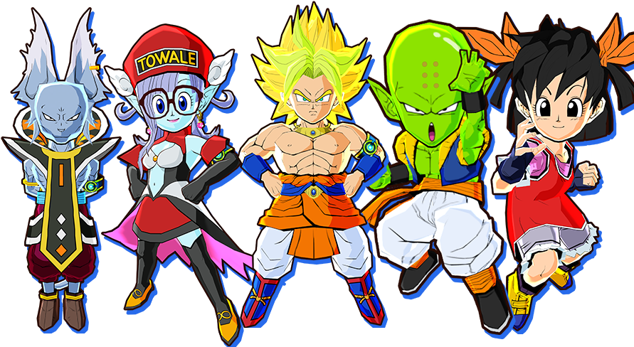 There Are Many Types Of Fusions In Dragon Ball Fusions, - Dragon Ball Fusions Characters (904x487), Png Download