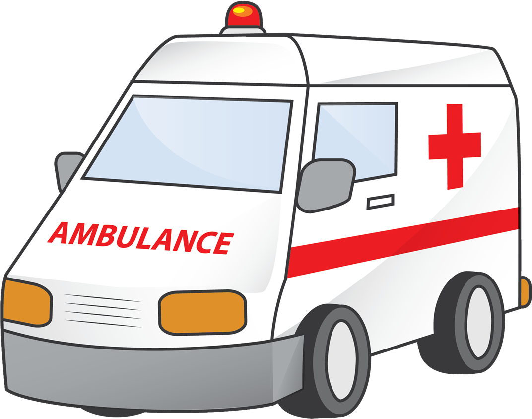 Toy Ambulance Via Clipartview - Ambulance Clipart (1200x968), Png Download