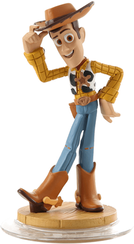 Disney Infinity Characters Woody (263x480), Png Download