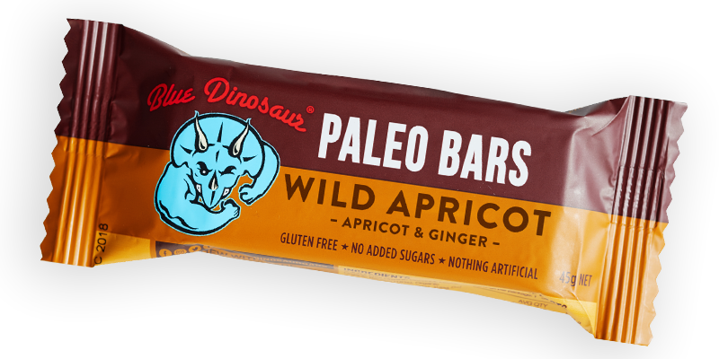 Wild Apricot - 12 Bars - Blue Dinosaur Paleo Bars Banana Bread (800x400), Png Download
