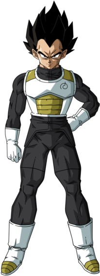 7 - Vegeta - Dragon Shield Black Ranger (263x640), Png Download