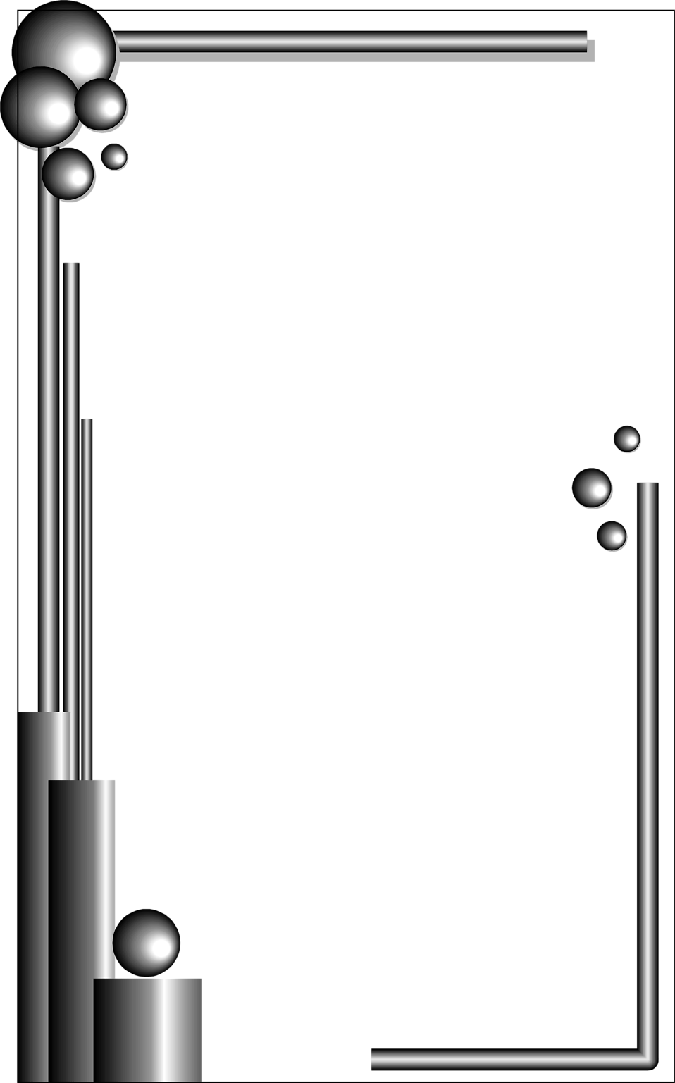 Download Hd Free Stock Photo Illustration Of A Blank Modern Borders And Frames Transparent Png Image Nicepng Com