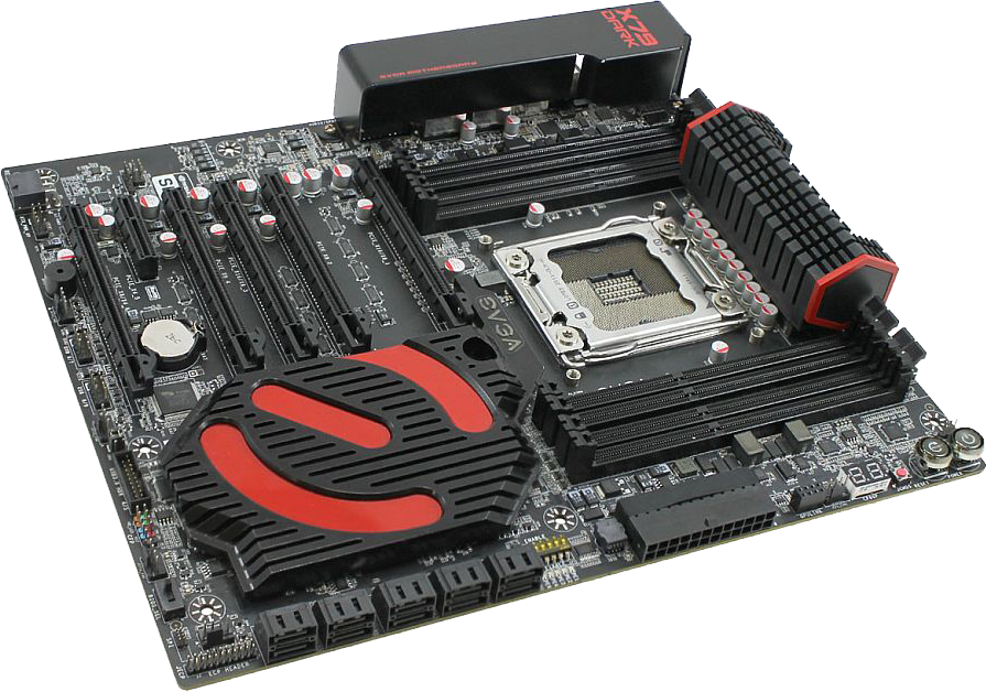 Evga Motherboard (895x628), Png Download