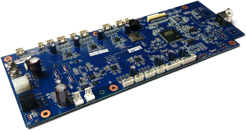 Da Vinci 3d Printer Motherboard - Da Vinci 1.0 Motherboard (884x499), Png Download