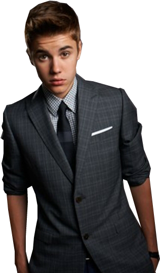 Justin Bieber Png Y Texto Png Male Editions - Justin Bieber Suit Styles (380x550), Png Download