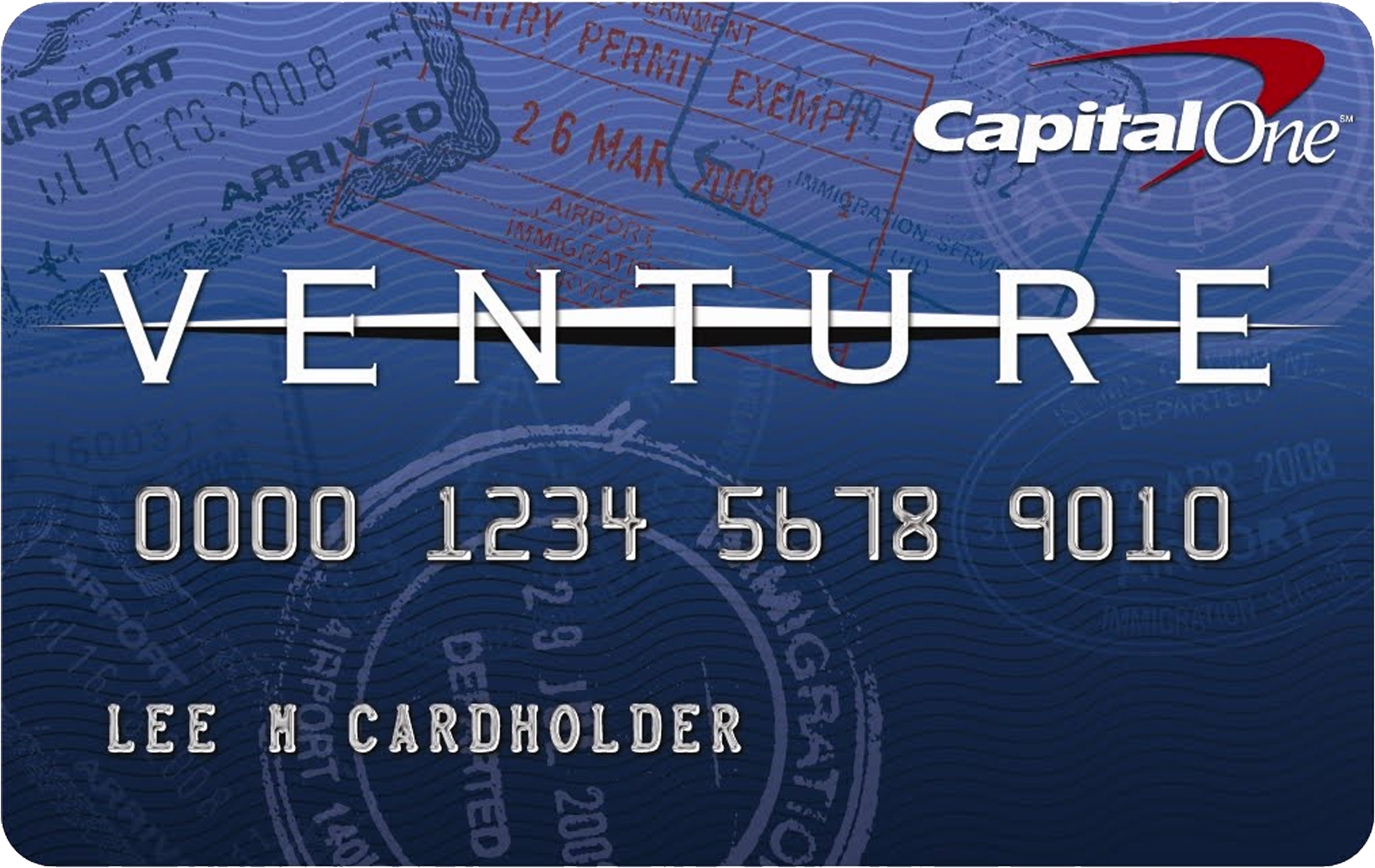 Capital One - Capital One Venture Card (2083x1036), Png Download