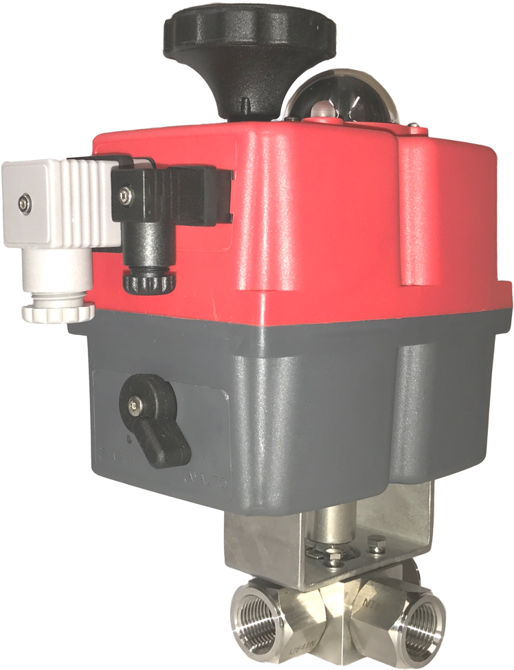 Type E2913 6000psi High Pressure3 Way Stainless Steel - Ball Valve (800x1036), Png Download