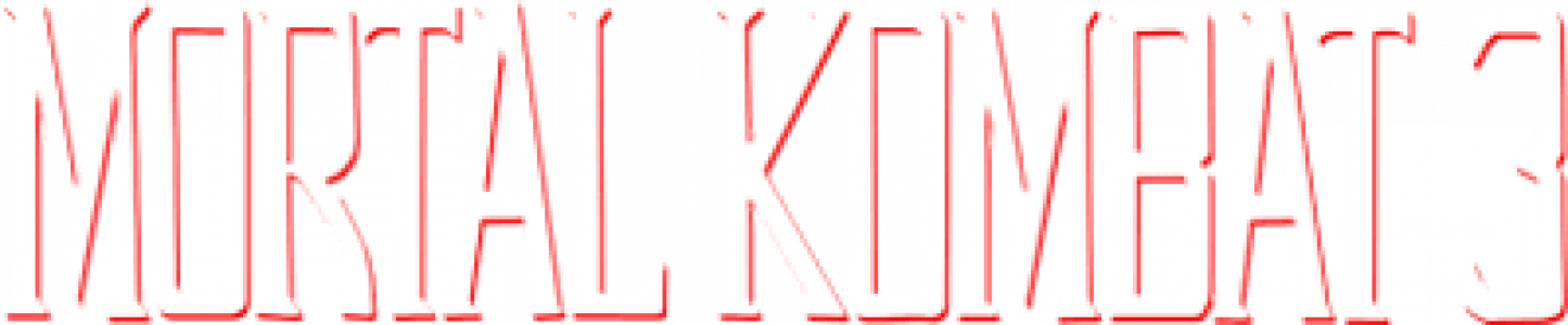 Clearlogo Clearlogo Ribbon - Mortal Kombat 3 (1995) (1445x300), Png Download