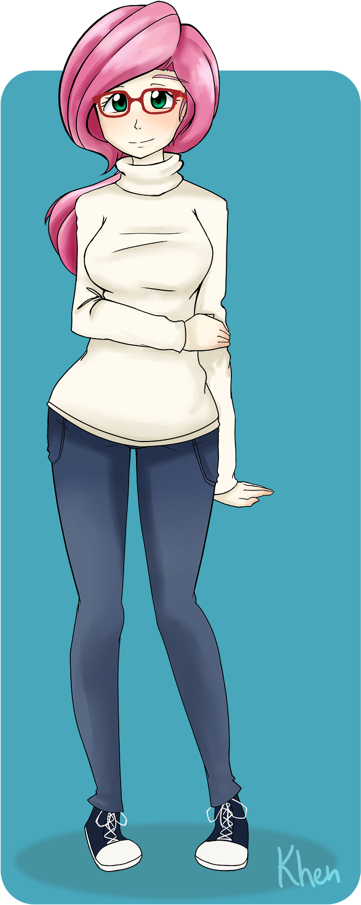 **feindmachines Used "*roll Rolled - Fluttershy Sweater (1152x1925), Png Download