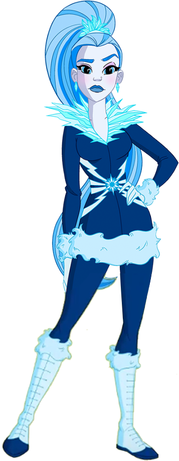 Profile Art Marvel Dc Movies, Dc Comics, Killer Frost, - Dc Super Hero Girls Frost (357x917), Png Download