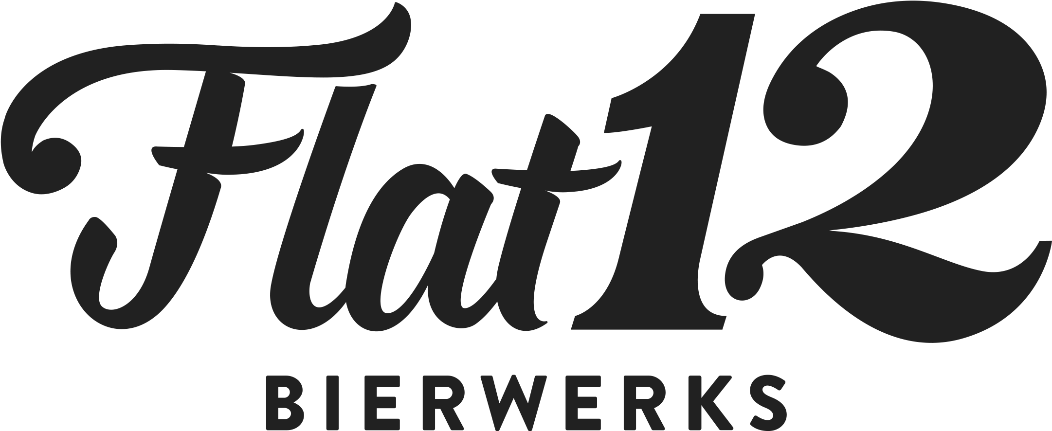 Flat12 Logo - Flat12 Bierwerks (2163x892), Png Download
