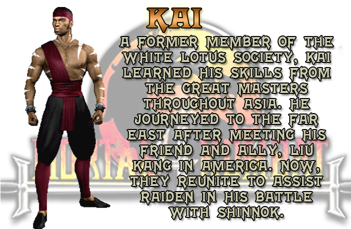 Kai - Mortal Kombat 4 Kai (702x472), Png Download