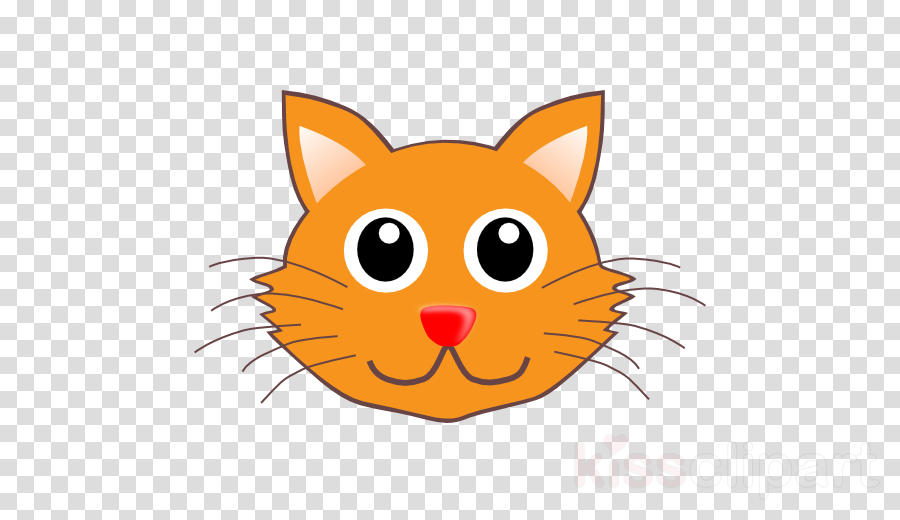 Cat Face Clipart Cat Clip Art - Cat Face Clipart Png (900x520), Png Download