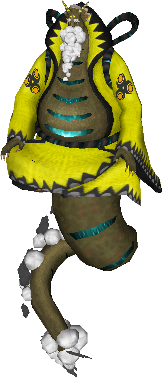 Lanayru - Dragon Del Trueno Skyward Sword (537x1247), Png Download
