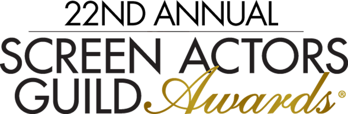 Sag Awards 2016 Nominations - 22nd Screen Actors Guild Awards (1176x386), Png Download
